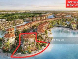 Hàng hiếm  biệt thự đơn lập đảo rẻ quạt view biển, dt 450m2 xây dựng 1 trệt 3 lầu giá 68 tỷ