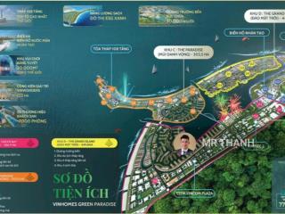 Biệt thự song lập view biển khu 2 mặt thoáng vịnh ngọc 59, diện tích 283m2 xd 4 tầng giá 38 tỷ