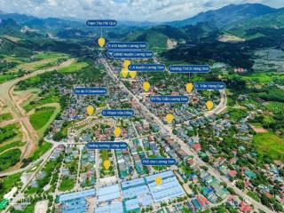 Bán lô góc hai mặt biệt thự 218m2 thị trấn lương sơn, 5,x tỷ