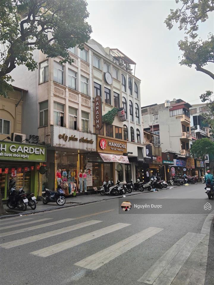 Mặt phố hàng cót, hoàn kiếm, lô góc 3 mặt thoáng, dt 50m2, 5 tầng, mt 10m, kd sầm uất, vỉa hè 4m