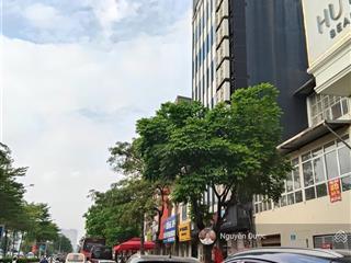 Bán nhà mặt phố trần vỹ 136m², 9tầng có hầm thang máy, mt 6.5m, 2mặt thoáng vỉa hè đá bóng chỉ 78tỷ