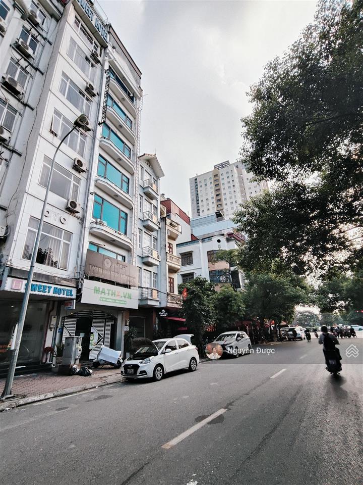 Gấp! mặt phố tú mỡ  nguyễn chánh, cầu giấy, dt 50m2, mt 5m, sổ vuông, 8 tầng, ô tô dừng đỗ, 37 tỷ