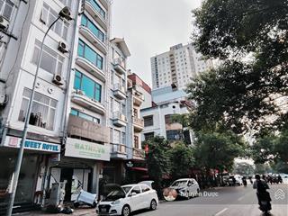 Mặt phố nguyễn chánh, tú mỡ, cầu giấy, dt 50m, mt 5m, sổ vuông, 8 tầng, vỉa hè 4m 2bên, oto dừng đỗ