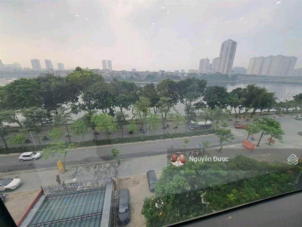 Mặt phố nguyễn hữu thọ, view linh đàm, kd đỉnh, dt 200/250m, mt 7.7m, sổ vuông, 2 mặt phố, 8 tầng