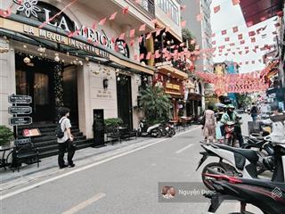 Mặt phố cổ quận hoàn kiếm, hàng buồm, mã mây, đào duy từ, dt 78m, 5 tầng, mt 5.3m, chỉ 75 tỷ