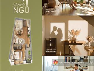 Chỉ 700tr ký hđmb vay 0%/2436t. nhỉnh 4 tỷ/căn cao cấp 1 ngủ  chủ nhân có gu