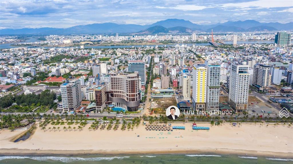 Bán đất đỉnh cao 3 mặt tiền hồ nghinh trần bạch đằng, 1.792,5m2 ngang 43m, vị trí biển mỹ khê