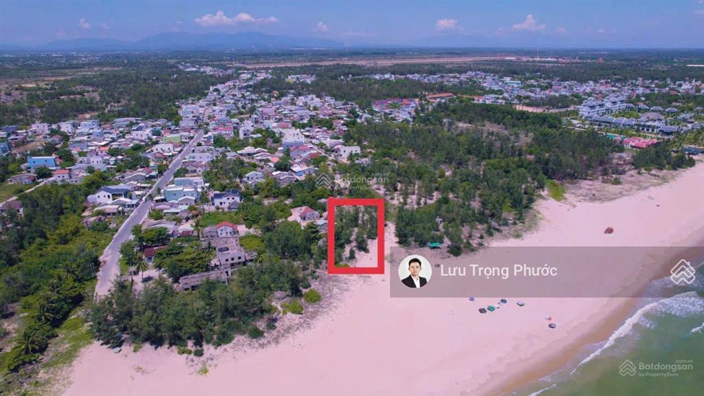 Bán đất mặt biển bình minh 1.416m², sát vinpearl nam hội an, giá chỉ 9 tỷ