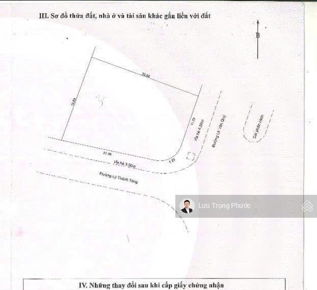 Hàng hiếm bán lô đất góc 2 mặt tiền lê văn quý lý thánh tông, sát phạm văn đồng, sơn trà