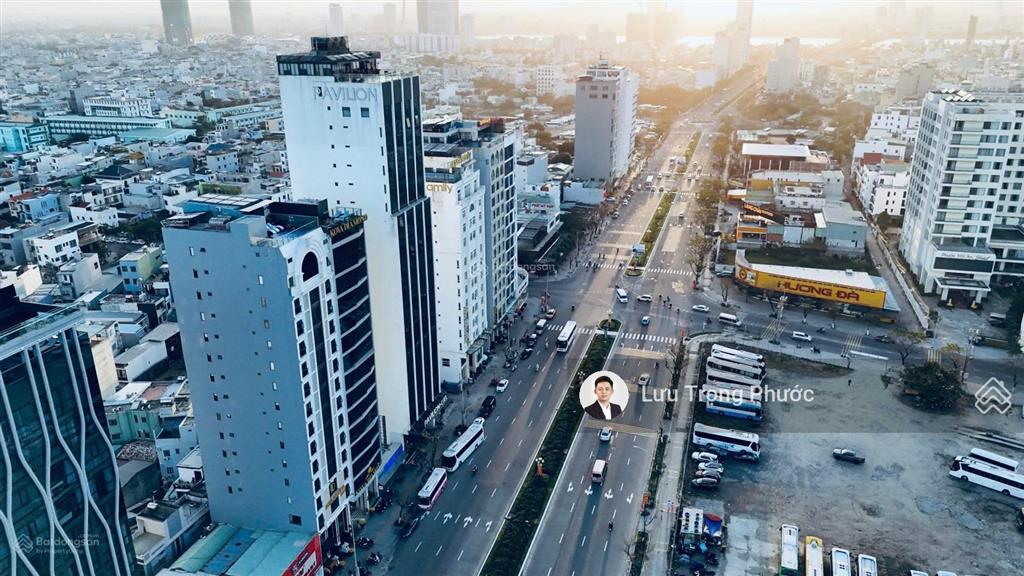 Siêu phẩm đất 2 mặt tiền đường võ văn kiệt, trung tâm sơn trà, đà nẵng, gp xây cao 21 tầng