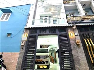 Nhà đẹp dọn vào ở ngay  hẻm to  dt 50m2  4 tầng btct  full nội thất  phan huy ích  gò vấp