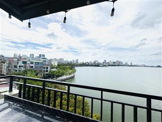 Mặt hồ tây  kinh doanh  hiếm nhà bán  một mặt phố một mặt ngõ  40m2, 6 tầng, thang máy, 33 tỷ