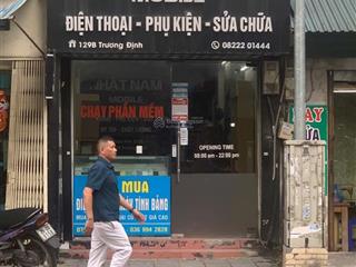 Cho thuê cửa hàng mặt phố trương định hai bà trưng kinh doanh tốt khu phố buôn bán sầm uất