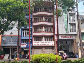 Bán nhà mt đường hồng bàng, phường 12, quận 5. dt 7 x 20m  6 tầng  hđt 175 triệu  giá 40 tỷ