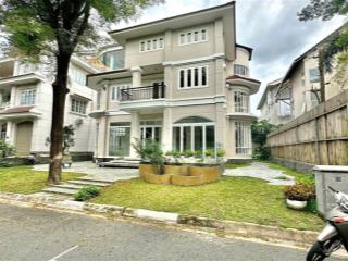 Siêu biệt thự lan anh village, p. bình an, quận 2, dt 18 x 20.7m, 3 tầng. giá bán 220 tỷ