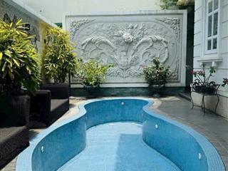 Bán biệt thự hồ bơi siêu đẹp  thảo điền  quận 2, dt 14 x 25m, cn 305m2, hầm, 3 tầng. giá 71 tỷ