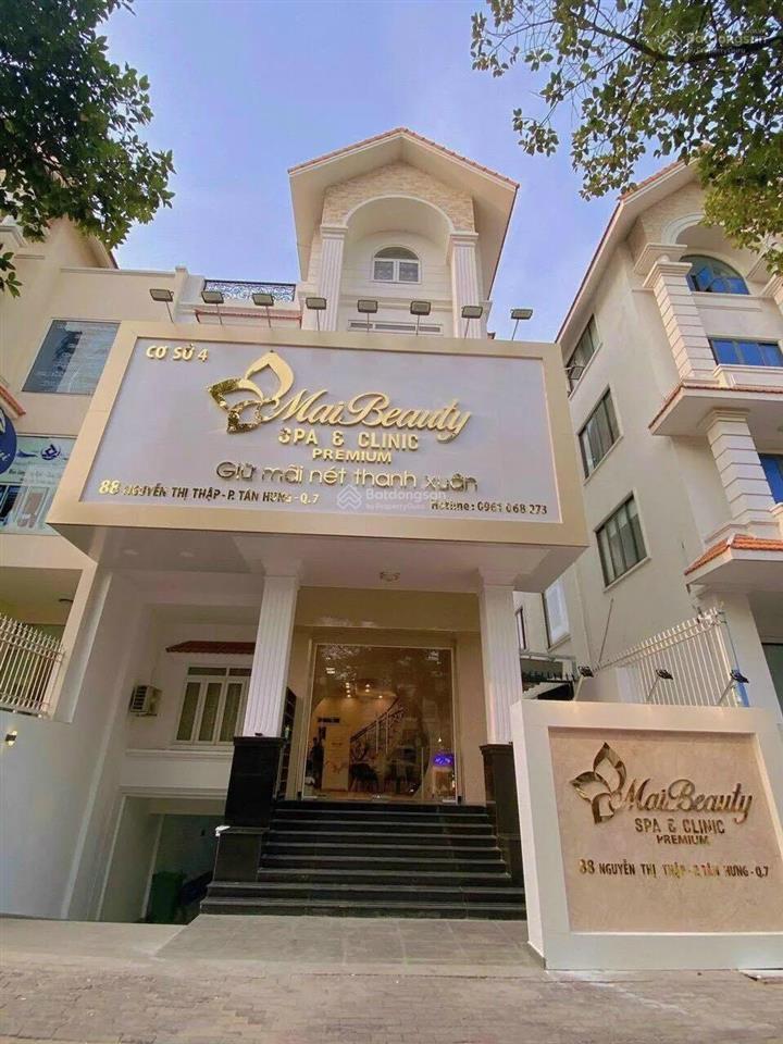 Bán kdc him lam nguyễn thị thập, quận 7, dt 10 x 20m hầm  5 tầng  hđt 200 triệu/tháng. giá 100 tỷ