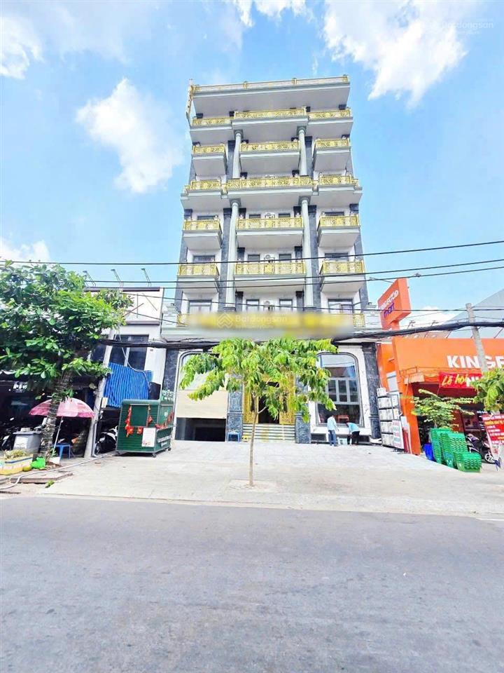 Bán chdv mt lâm văn bền, tân thuận tây, quận 7. dt 14x20m. hầm8 tầng hđt 500 triệu. giá 85 tỷ