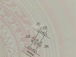 Nhỉnh 5 tỷ, đất tt trạm trôi, phân lô ô tô qua nhà, dt 38m2 rất gần ql 32