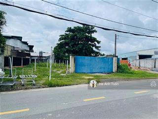 Cần ra 258,8 m2 đất thổ cư mặt tiền đường nhựa, sổ hồng riêng xây dựng tự do