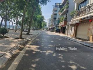 Bán nhà mặt phố nhật chiêu, tây hồ. view hồ tây, 90m, 6 tầng thang máy+hầm, vỉa hè rộng giá tốt