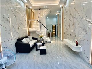 41m2 (3,5x12), nhà mới 3 phòng ngủ, phạm văn chiêu p13, full nội thất, hẻm 3m gần mt, 4.5 tỷ tl