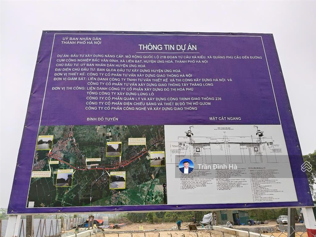 Đất hoa đường, trường thịnh, ứng hòa, 146m2, 3.8 tỷ hà nội.  0914 766 ***