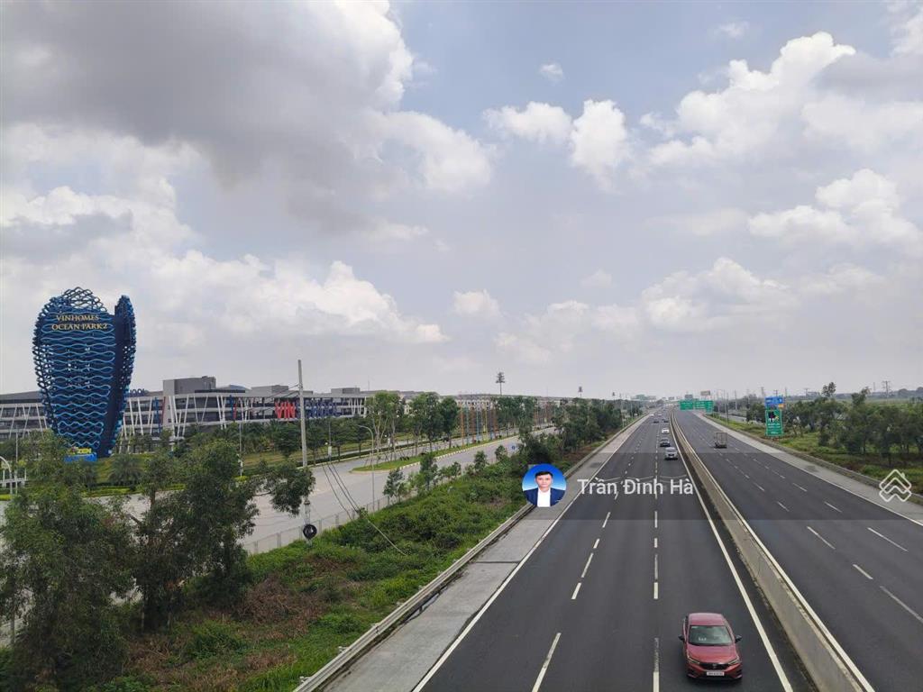 Nhà 4 tầng xây thô, cọ xanh ocean park 2 nghĩa trụ, dt 87.5m2, mt 5m, ôtô đỗ, 12.35 tỷ hưng yên