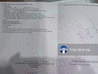 Đất thổ cư đồng tâm, dt59m2, mt4.9m, 900 triệu mỹ đức.  0886 743 ***