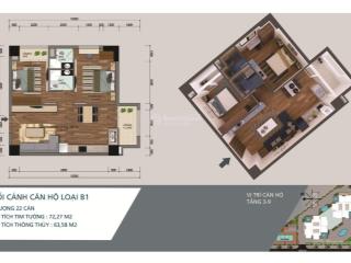 Chính chủ bán căn hộ 60m2 chung cư n04a ngđ  0941 508 ***