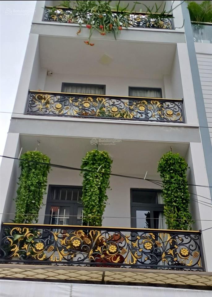 Chủ cần bán gấp, hẻm xe hơi tận nơi. nhà 4 tầng có hẻm trước hẻm sau nhà thông thoáng, 53m2