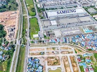 Bán đất tại kđt yên bình, cạnh samsung, phường đồng tiến, phổ yên  thái nguyên, 31 triệu/m2, 135m2