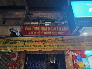 Cho thuê nhà nguyên căn 242 hải thượng lãn ông quận 5, tiện kinh doanh nhiều ngành nghề