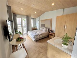 Chdv studio ban công 40m2 full nội thất, tiện nghi đầy đủ ngay vạn hạnh mall, viettel tower quận 10