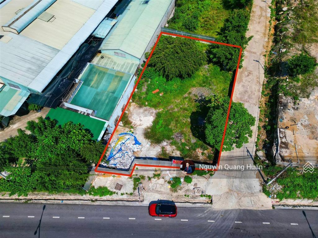 Lô góc 2 mặt tiền đẹp đường 2/4 nha trang giá đầu tư chỉ 23tr/m2