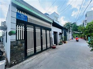Nhà 81.1m2 hai mặt tiền hẻm xe tải quay đầu sát phạm văn đồng xd cao sổ đẹp vuông vức không lộ giới