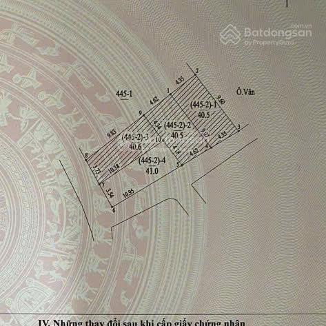 Chính chủ gửi bán cụm 4 lô thổ cư xã cát quế  hoài đức. diện tích nhỏ, mặt tiền lớn, tài chính 4tỷ