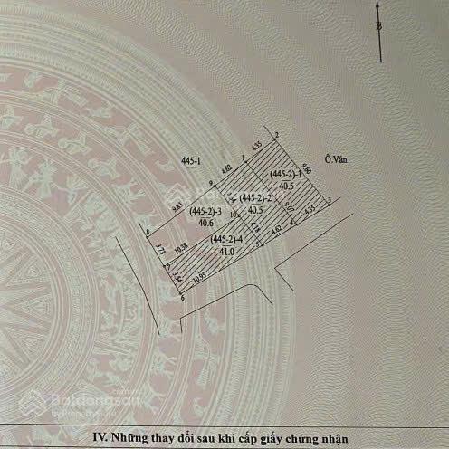 Chính chủ gửi bán cụm 4 lô thổ cư xã cát quế  hoài đức. diện tích nhỏ, mặt tiền lớn, tài chính 4tỷ