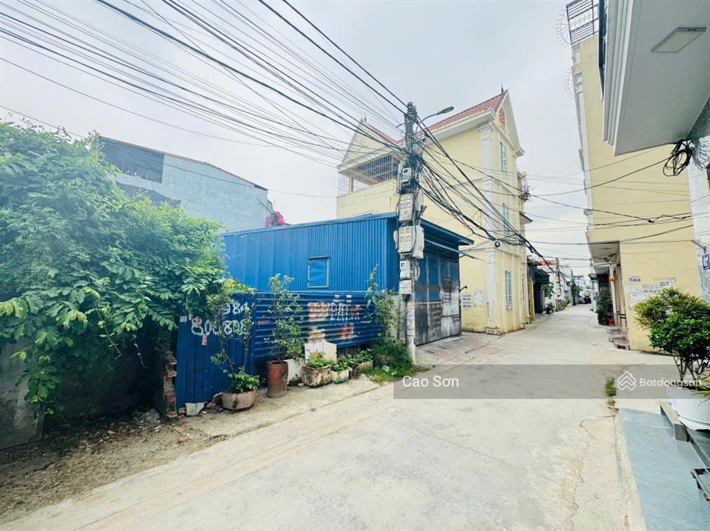 Bán đất lô mặt ngõ 417 đằng hải, hải an, 69,3 m2, ô tô đỗ đất, ngõ thông đẹp, giá quá hời 37tr/m2