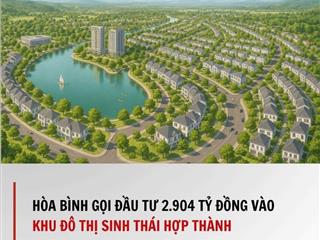 Bán lô đất Hợp Thành, sát Sông Đà, TP. Hòa Bình giá 650tr- 110m