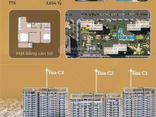 Căn hộ 1n+ cao cấp giá 5,x tỷ cuối cùng của masteri trinity square.  0387 778 ***