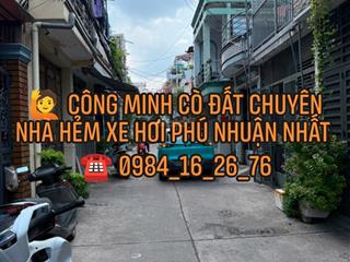 Ngon bổ rẻ  93m2  4 tầng  hẻm xe hơi thông nguyễn văn trỗi  14 tỷ