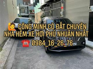 Ngon bổ rẻ  75m2  4 tầng  hẻm xe hơi tránh thông huỳnh văn bánh  hơn 12 tỷ
