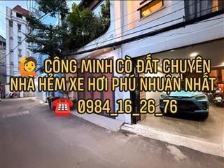 Ngon bổ rẻ  108m2  5 tầng  hẻm xe hơi tránh thông lê văn sỹ  16 tỷ