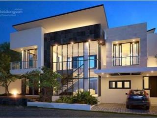 Villa châu âu độc nhất vô nhị tại tp. hcm  750m2  6 tầng  view công viên xanh mát