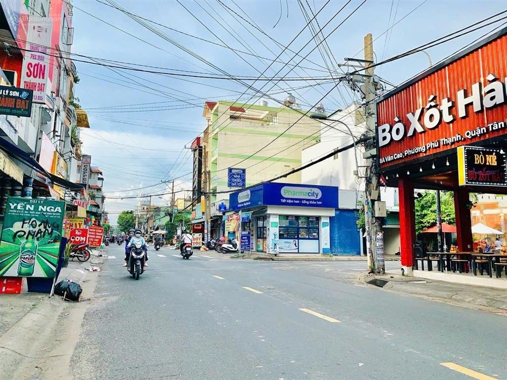 Bán nhà mặt tiền đường văn cao p.phú thạnh quận tân phú dt4x17m nhà c4 giá 11.95tỷ  0936 359 ***