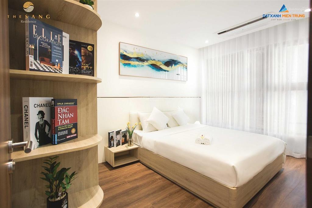 Căn view trực diện biển mỹ khê và tầng cao đẹp căn hộ the sang  giá cực tốt
