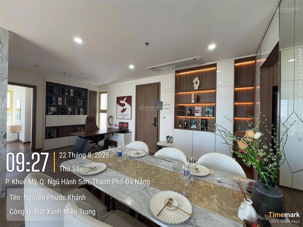 Giá cực sốc cho căn hộ 2pn, 77.4 m2 view trực diện biển mỹ khê, nội thất cao cấp, layout rộng rãi