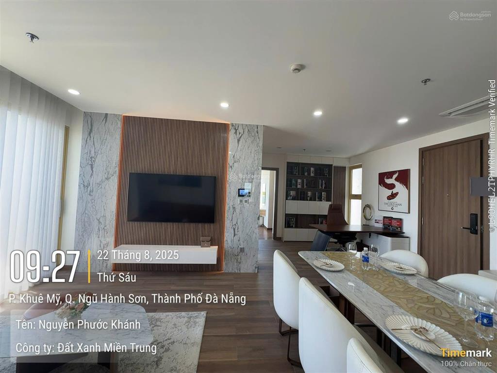 Giá cực sốc cho căn hộ 2pn, 77.4 m2 view trực diện biển mỹ khê, nội thất cao cấp, layout rộng rãi