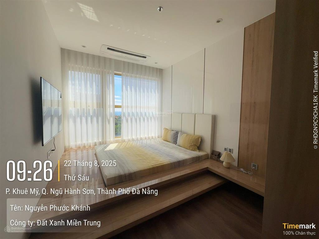 Giá cực sốc cho căn hộ 2pn, 77.4 m2 view trực diện biển mỹ khê, nội thất cao cấp, layout rộng rãi
